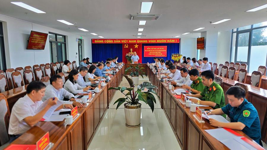 Quang cảnh buổi làm việc tại phường Pleiku. Ảnh: P.D quang-canh-tai-buoi-lam-viec.jpg